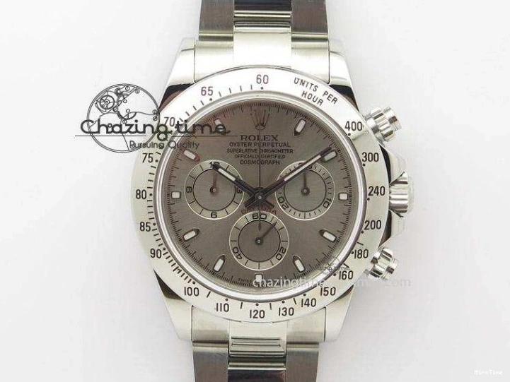 MiroTime 0408 DateJust II 41mm SS BP Maker Best Edition Gray Dial On SS Bracelet SA Trendsetting 3736